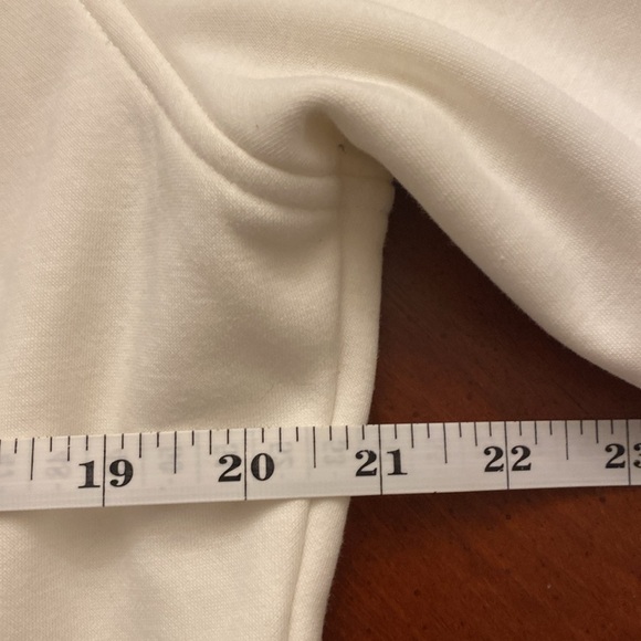 Skechers XL Women’s Full Zip Scuba CREAM NWOT - Picture 8 of 11